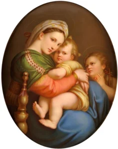 Zománcozott Mária-medálok