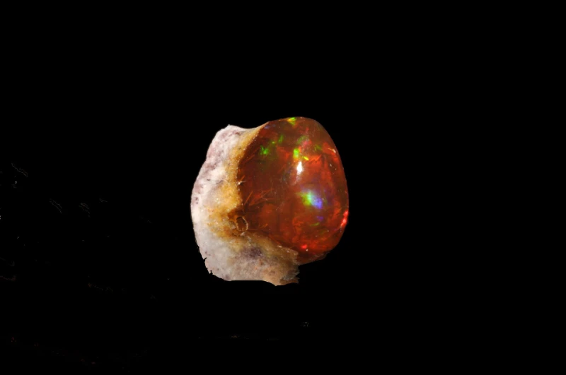 Sárkánylehelet-üveg Dragon's Breath Glass Mexikói tűzopál